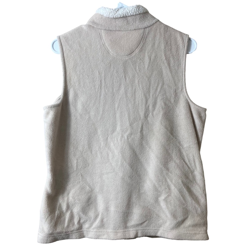 Croft & Barrow Cardinal Fleece Vest M Sherpa Neck Winter Cottagecore Gorpcore - Picture 2 of 8